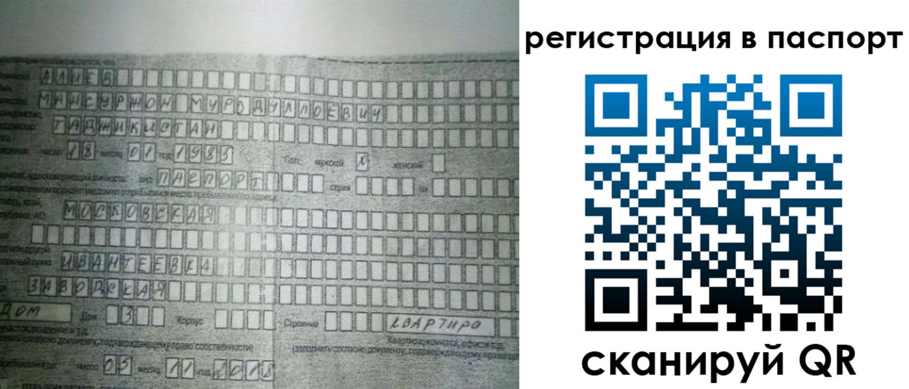 временная регистрация законно в Кувшиново
